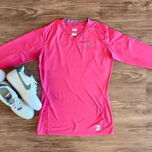 💪🏻NIKE PRO Fitted Long Sleeve T-Shirt